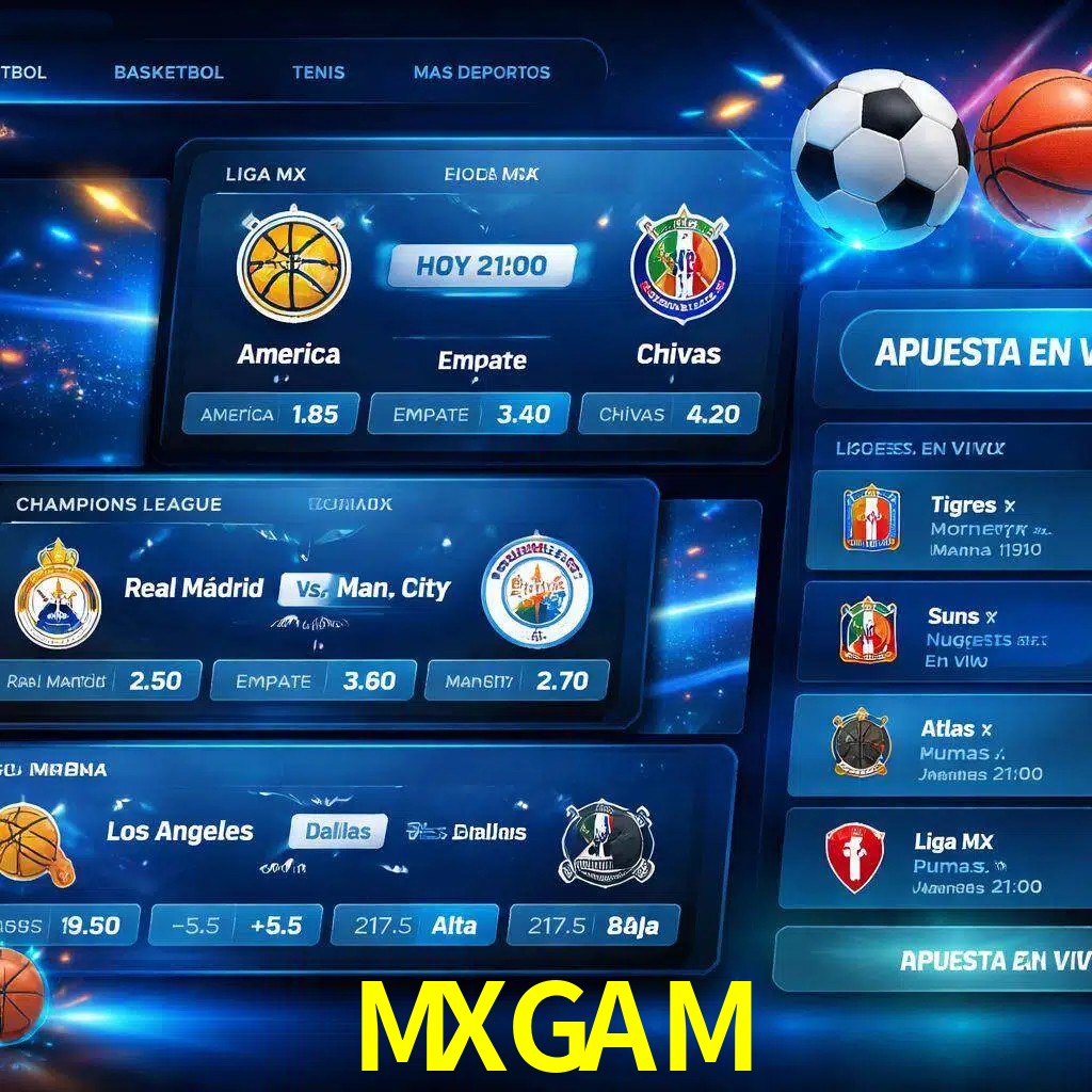 Mercados de apuestas deportivas MXGAM para jugadores en México