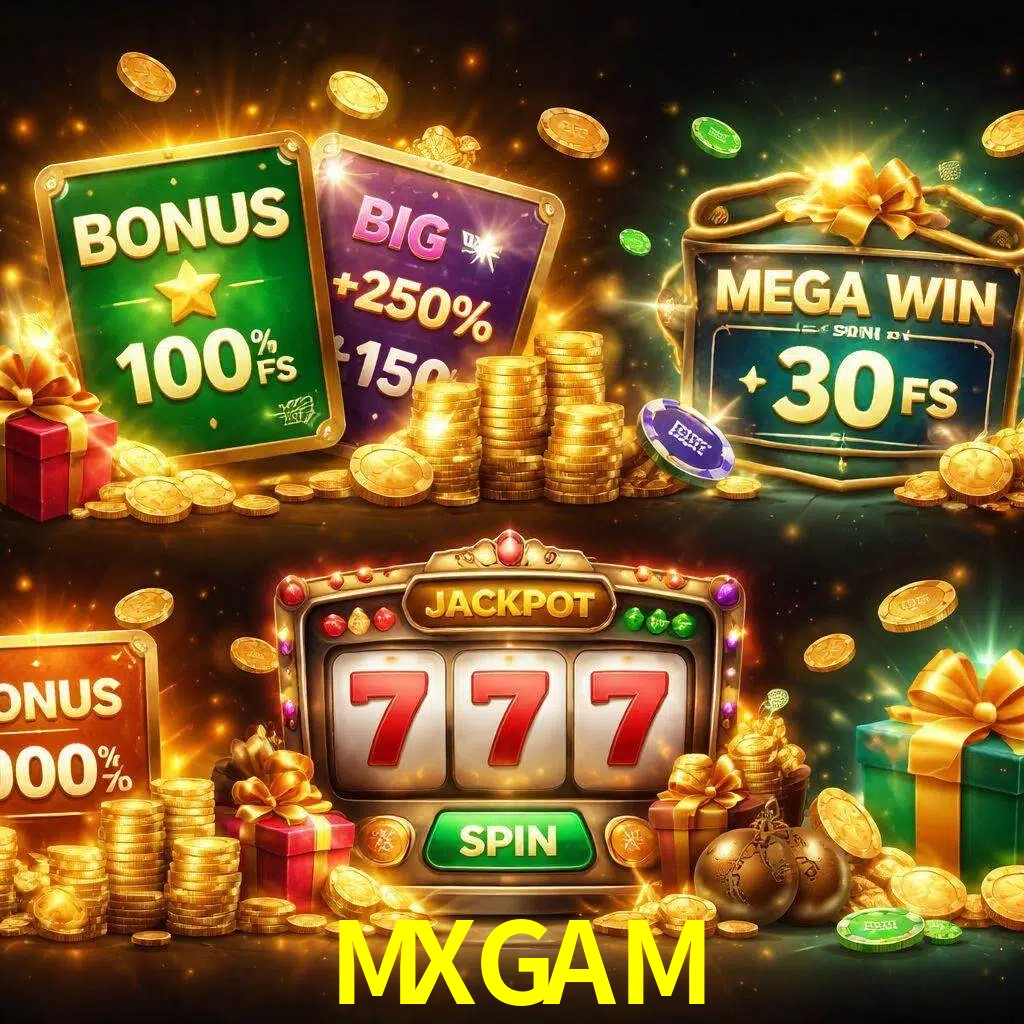 Tipos de bonos MXGAM incluyendo recompensas de bienvenida y promociones continuas